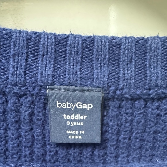 GAP Navy and Blue Kid's Sweater - Picture 2 of 4